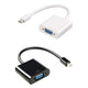 Mini DP to VGA Adapter DP to VGA Conversion Line Support Mini DP v1.2