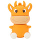 U Disk 3D Cartoon Calf Model Orange USB Storage for Windows