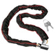 Bicycles Lock Heavy Duty Cycling Locks for Cycle, Motorcycle, Bicycles Locks High Security Bike Chain Lock with 2 Key Multicolor - 125cm