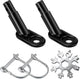 Bicycle trailer connectors, Two sets, Easy to install and durable, Comes with multi-functional tools