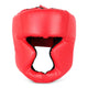 Kickboxing Head Gear for Adults/ MMA Training Spng Maal Arts Boxing Helmet - Red L