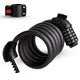5-Digit Combination Password Lock Bicycle Combination Cable Lock Steel Cable Lock Chain Portable