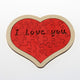 Wooden Love Puzzle WC003 Plane Puzzle English Love Quotations