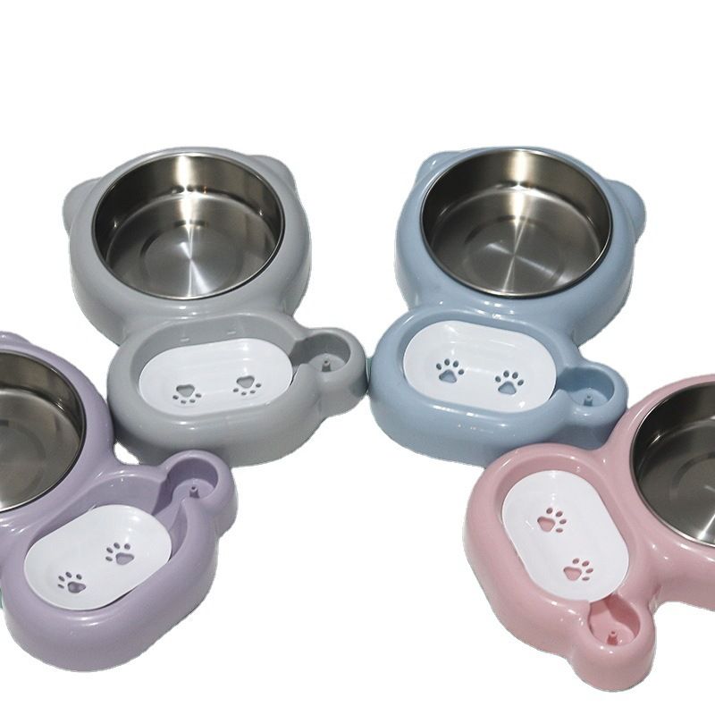 Yunce Pet Factory Automatic Feeder Cat Dog Bowl Blue