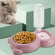Yunce Pet Factory Automatic Feeder Cat Dog Bowl Grey