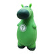 Green Horse Stress Relief Toy: Squeeze, Stretch, and Squish Your Worries Away – Cute Desktop Decor for Anxiety Relief, Fun Parent-Child Interaction, and Office Desk Fidget Play (1PCS)
