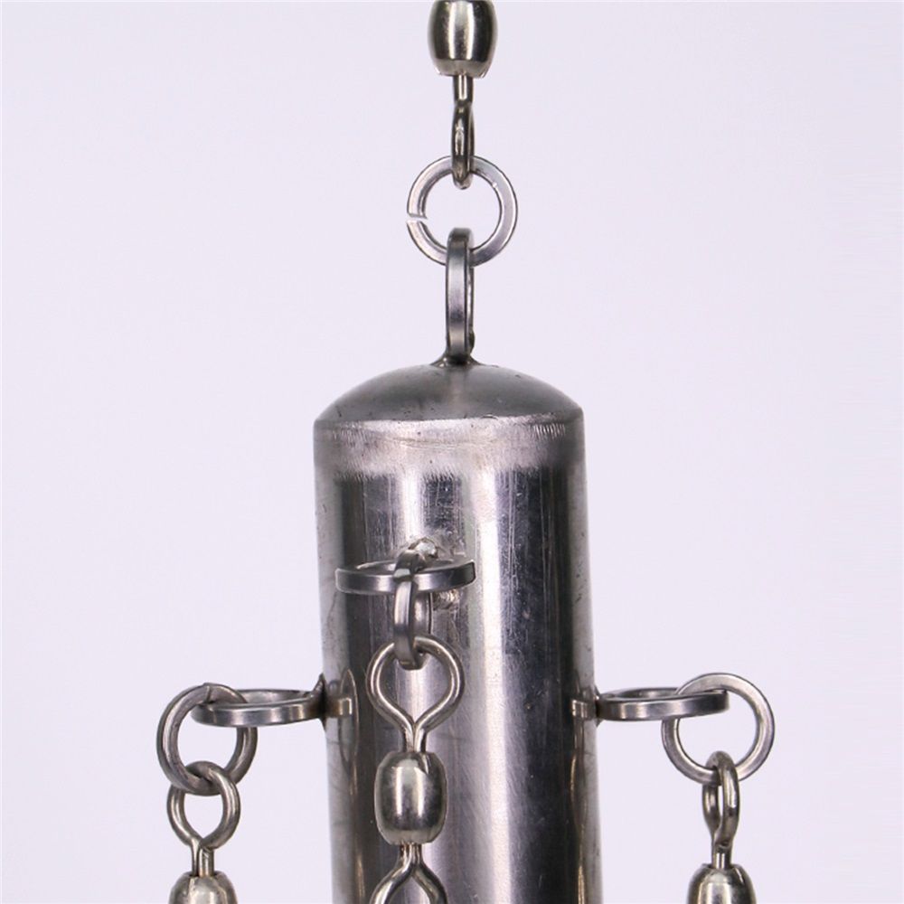 Large Bird Toys, Stainless Steel Bell Toy for Parrots, Heavy Birds Cage Toy, Greys, Budgies, Lovebirds, Cockatiels,Cockatoo