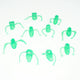 30Pcs Monster Finger Cool for Kids Great Party Favors Fun Puppet Show Plastic Finger Monsters for Kids Party Bag (Random color)