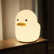 Silicone Duck Night Light & Camping Light, Kids Nursery Bedside Night Lamp with Touch Sensor Easy ,Children's Room, Gatherings