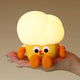 Silicone Nursery Night Light Baby Room Decor Desk Lamp Toys,Bedroom Decorations Gifts for Toddlers,Girls and Boys,Baby,(Popcorn)