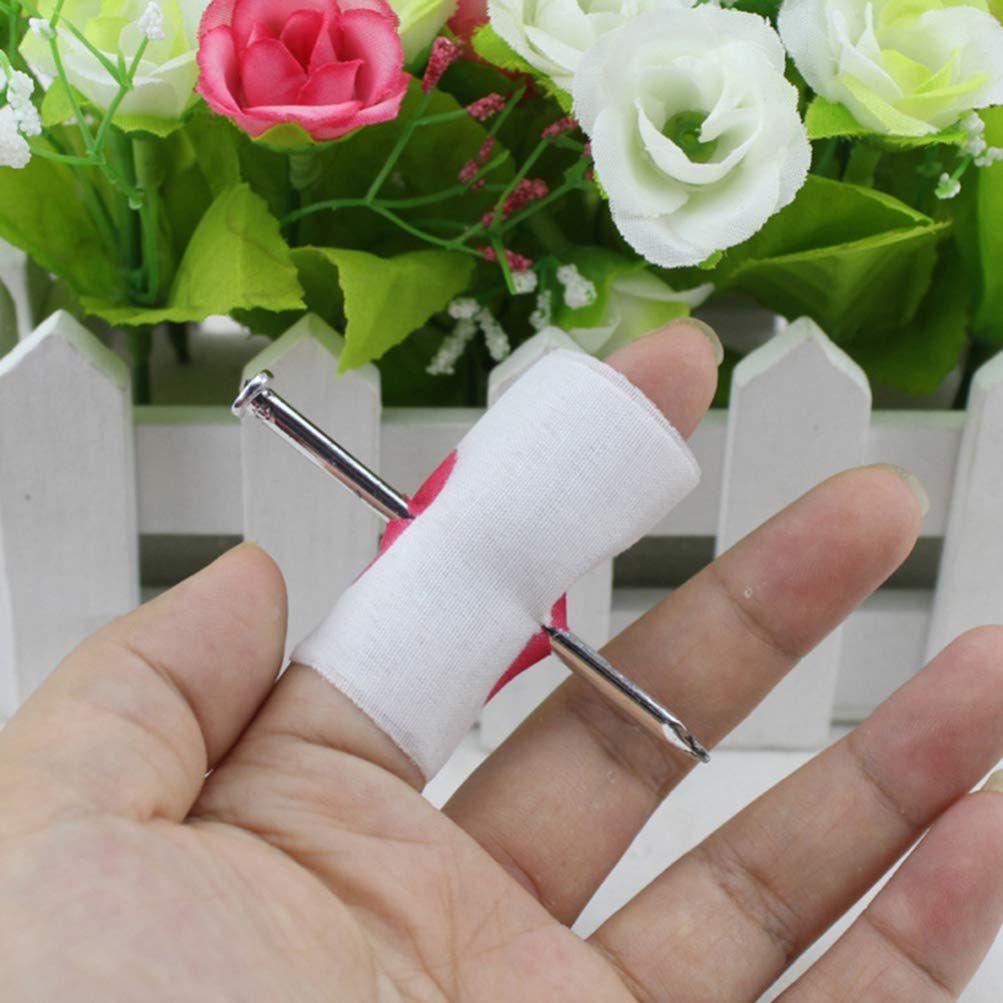 Scary Prank Toys Funny Prank Prop Horrific Toys, Prank Toys Fake Nail Through Finger Trick for April Fool Carnival Kids Party