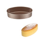 Baking Pan Cake Pan Non-Stick Cheesecake Pan Baking Mold Food Grade Carbon Steel Oval Shaped Bread Loaf Pan Bakeware Golden