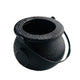 2 pcs Halloween Cauldron - Blow Mold Plastic Party Accessory - Candy Holder for Kids - Halloween Party Favors & Supplies