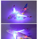 Toysery Airplane Toys for Kids, Bump and Go Action,Toddler Toy Plane with LED Flashing Lights and Sounds. Ideal for 3-12 Years Old