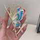 Large Non-Slip Strong Metal Butterfly Hair Clips Sparkly Hold Hair Jaw Clips Cute Hair Claws Big Butterfly