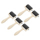 Kids Tools Kids Tools Seam Roller 5 Pcs Rubber Printmaking Roller Plastic Rollers for Crafting Roller Rollers Rubber Roller