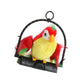 Parrot Toys Talking Parrot Toy Recording Words: Repeats What You Say Bird Electronic Pet Talking Plush Toy Singing Chirping