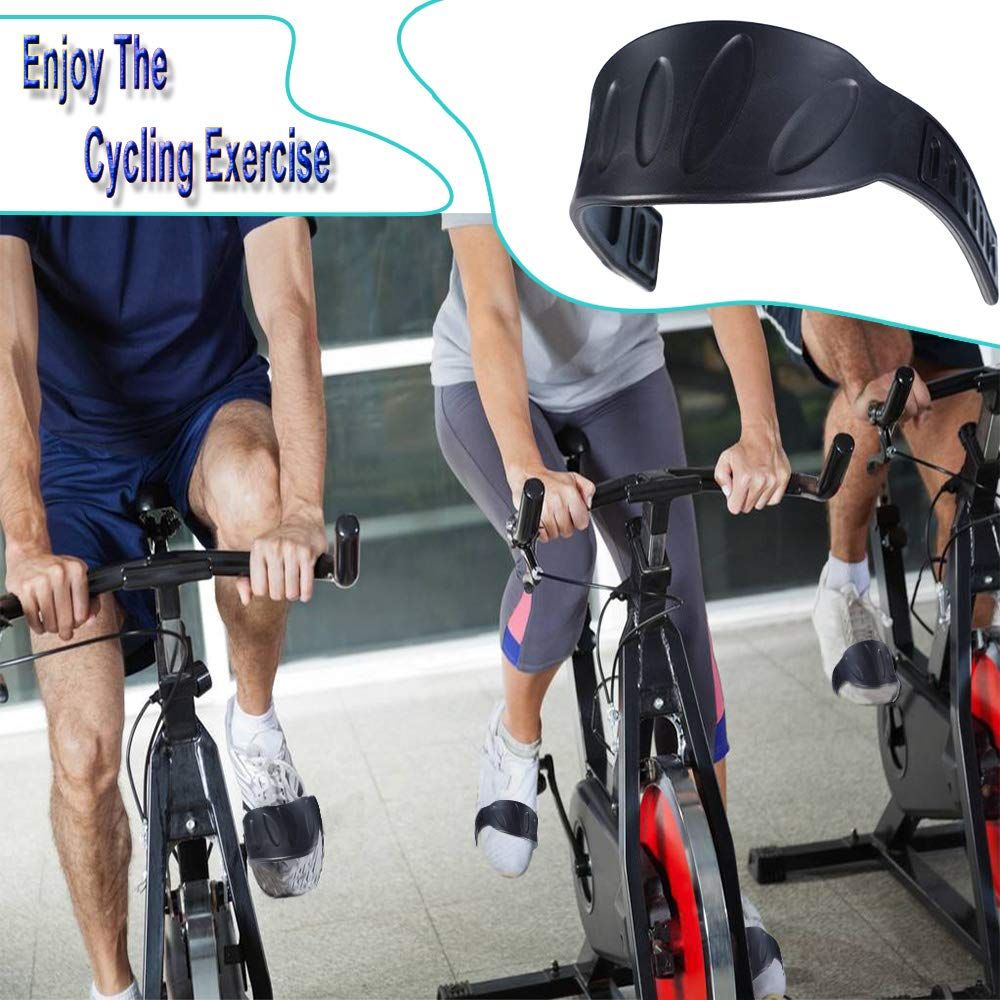 2pcs, Heavy Duty Adjustable Length Universal Pedal Strap Fits Most Bike Pedals Exercise Bike Bicycle Cycle for Home or Gym