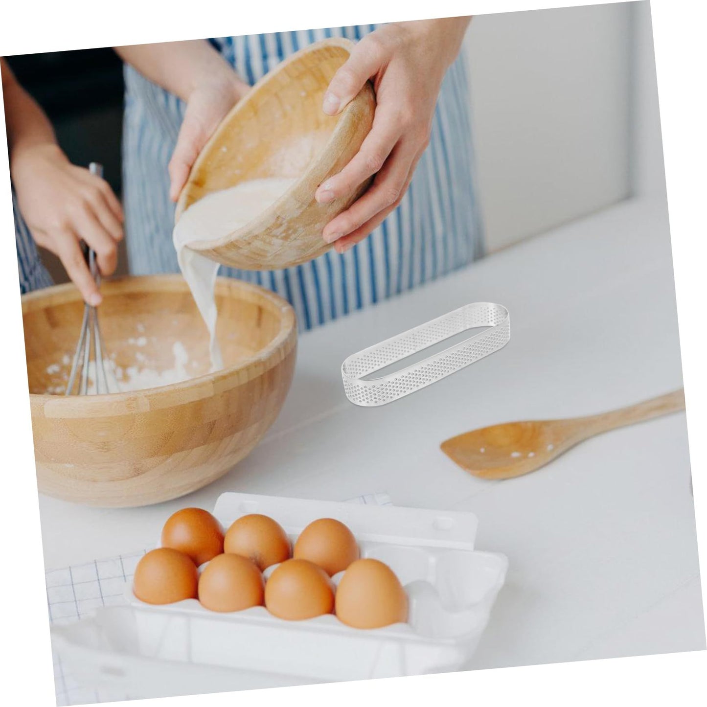 Stainless steel tower ring multifunctional baking mold cake baking ring stainless steel cake ring mousse ring household