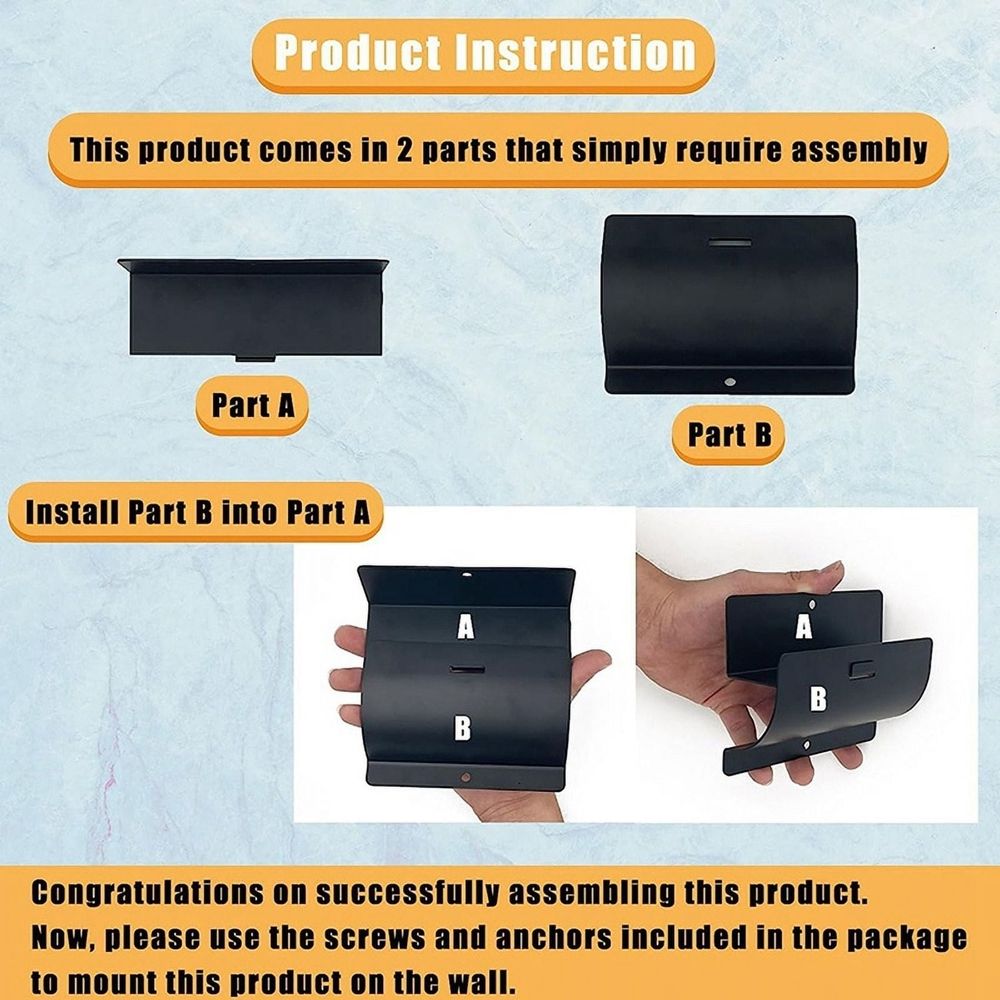 Heavy-Duty Ladder Hanger-Wall Mount Ladder Hooks for Ladder Storage-Wheelbarrow Hangers for Garage Wall-4 Pack
