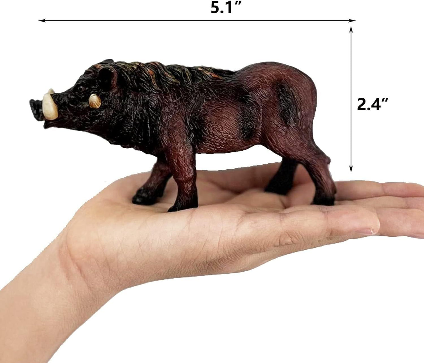 Animal Toys, Wildlife World Action Figures, Great Gifts, Collection,Storytelling Props and Room Decor for Kids 4 Years Old and Up