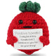 Mini Funny Crochet Tomato Doll Creative Cute 3 inch Cheer Up Gifts for Friends Party Decoration Encouragement