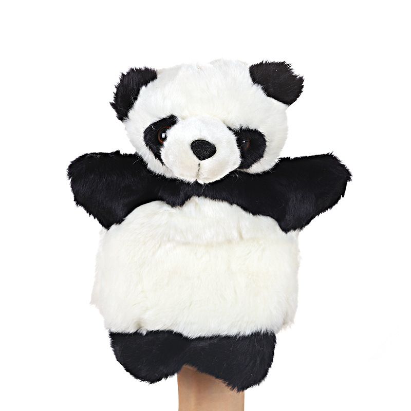 Hand Puppet - Friends Educational Puppets Panda Perfect gift for children.Lovely Plush Hand Puppet Stuffed Animal Toy