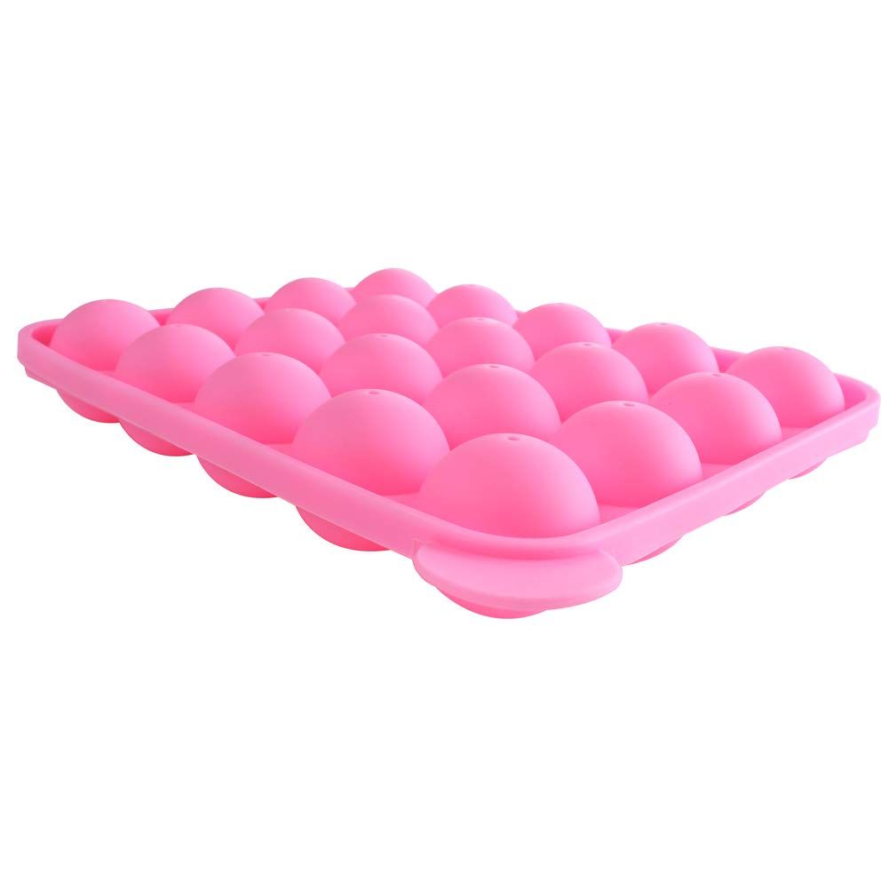 20 Cavity Silicone Pink Lolly Pop Party Cupcake Baking Mold Cake Pop Stick Mold Tray EASY TO CLEAN EASY TO USE