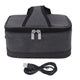 Portable Oven, Electric Lunch Box Food Heater USB Constant Heating Insulation Bag Heated Lunch Box Bag(Gray)