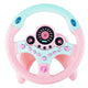 Driving Controller Driving Test Assistant Learing Education Toy with Light and Sound Effect for Adult and Kids (Pink-Blue)