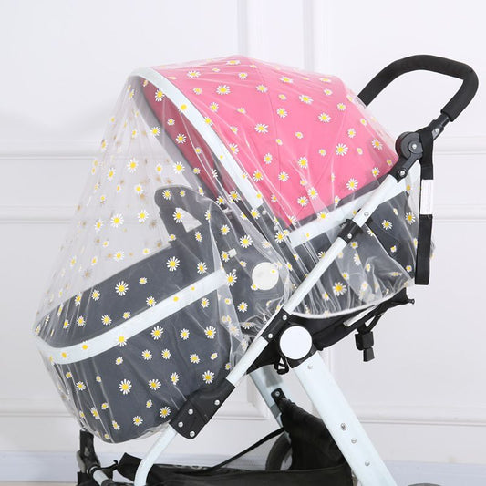 Reliable Baby Stroller Mosquito Net Baby Stroller Full Cover Mosquito Net Print Stroller Mosquito Net for Strollers