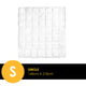 Royal Comfort Bamboo Blend Quilt 250GSM Luxury Duvet 100% Cotton Cover - Single - White - Mekamart Australia