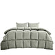 Royal Comfort 350GSM Charcoal Bamboo Quilt Luxury Bedding Duvet All Seasons - Double - Charcoal - Mekamart Australia