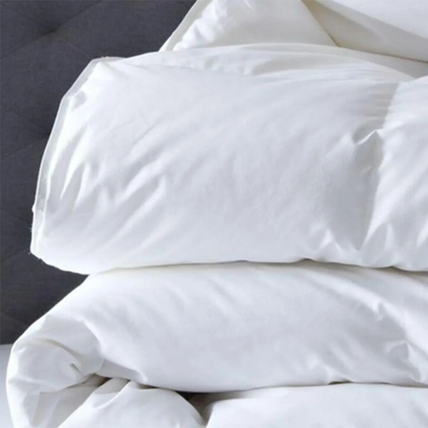 Royal Comfort 500GSM Plush Duck Feather Down Quilt Ultra Warm Soft - All Seasons - Double - White - Mekamart Australia