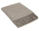 Chiswick Throw - Merino Wool/Cashmere - Stone - Mekamart Australia