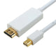 ASTROTEK Mini DisplayPort DP to HDMI Cable 2m - 20 pins Male to 19 pins Male Gold plated RoHS - Mekamart Australia