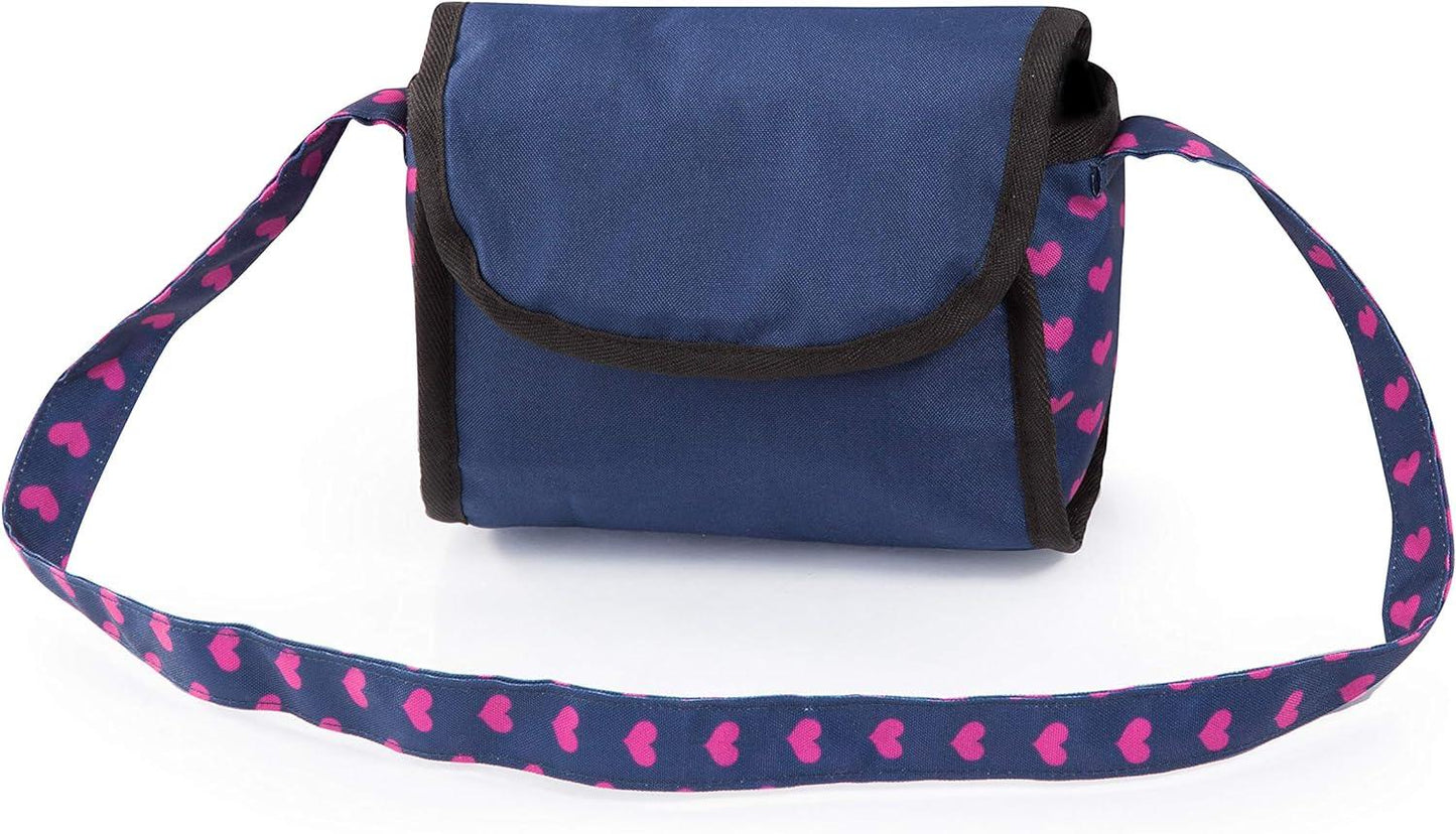 Baby Doll City Star Pram in Polka Dots, Blue and Pink - Mekamart Australia