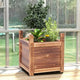 Small Raised Garden Bed 30x30x33cm Wooden Planter Box - Mekamart Australia