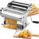 Pasta Maker Manual Steel Machine with 8 Adjustable Thickness Settings - Mekamart Australia