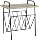 Crosley Wiltshire Turntable Stand Modern Retro White Wash Wood - Mekamart Australia