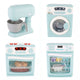 4 Piece Home Appliance Toy Mixer, Washing Machine, Oven & Dishwasher, With Lights & Sound