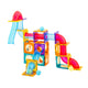 88 Pcs non-toxic STEM Educational, Durable Magnetic Tiles/Puzzle with Storage Bag - Mekamart Australia