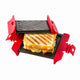 Compact Microwave Sandwich Maker Non-Stick Grill Plates for Quick Meals at Home, Work, or Travel - Mekamart Australia
