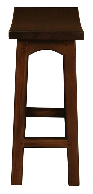 Tokyo Timber Kitchen Counter Stool (Mahogany) - Mekamart Australia