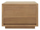 Oscar 1 Drawer Low Bedside Table (Natural) - Mekamart Australia