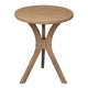 Gatsby Round Side Table - Large (Natural) - Mekamart Australia