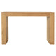 Hudson Solid Mindi Console Table (Natural) - Mekamart Australia
