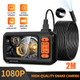2M 8mm Lens Industrial Endoscope 1080P Digital Borescope Inspection Camera LED Lamp