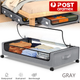 Gray Square Under-Bed Storage Rack with Wheels Sturdy Easy to Move for Bedroom AU