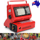 Portable Camping Gas Heater Outdoor Heating Stove Gas Baking Hunting Warmer AU RED - Mekamart Australia